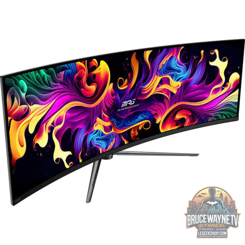 MSI MPG 491CQPXDE QD-OLED, Gaming-Monitor - vue 22