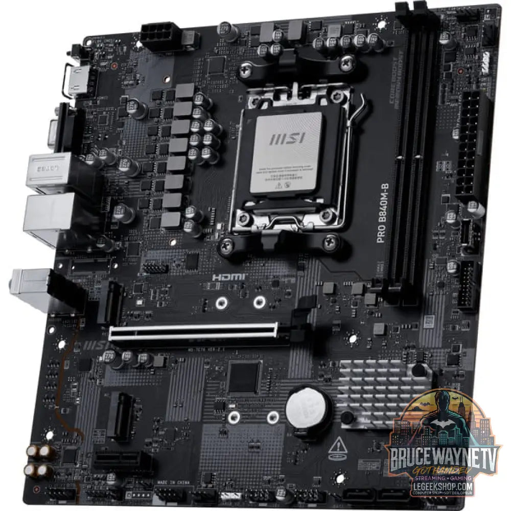 MSI PRO B840M-B, carte mère - MSI - vue 4