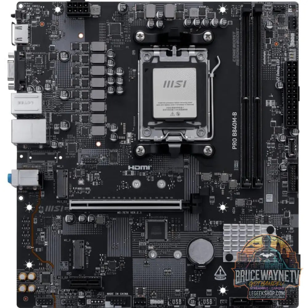 MSI PRO B840M-B, carte mère - MSI - vue 3