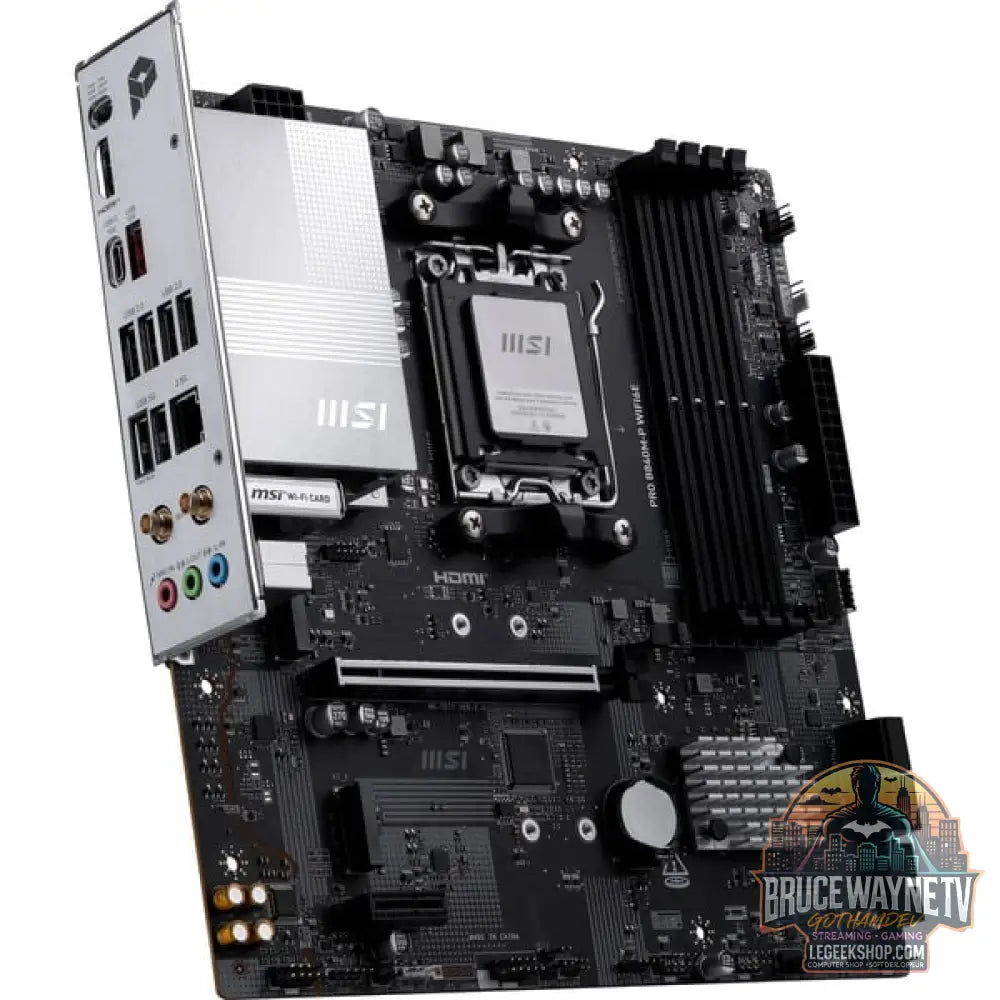 MSI PRO B840M-P WIFI6E, carte mère - MSI - vue 3