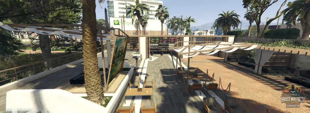 NEW LAKE - Map FiveM Complexe Lac Luxe avec Piscine & Gym - Maps & Scripts FiveM