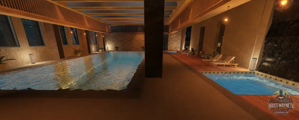 NEW LAKE - Map FiveM Complexe Lac Luxe avec Piscine & Gym - Maps & Scripts FiveM