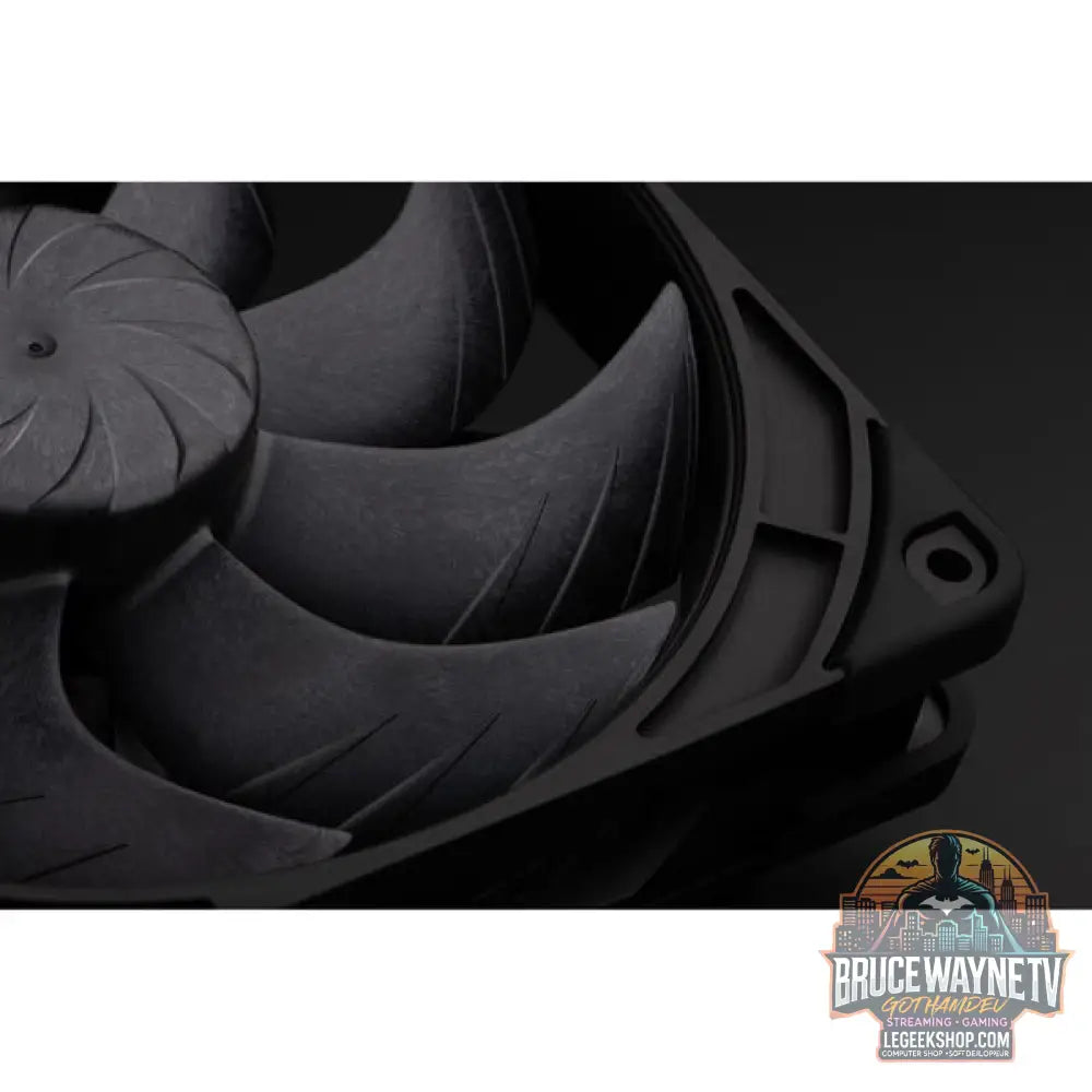 Noctua NF-A14x25 G2 PWM Sx2-PP chromax.black, Gehäuselüfter - Noctua - vue 5