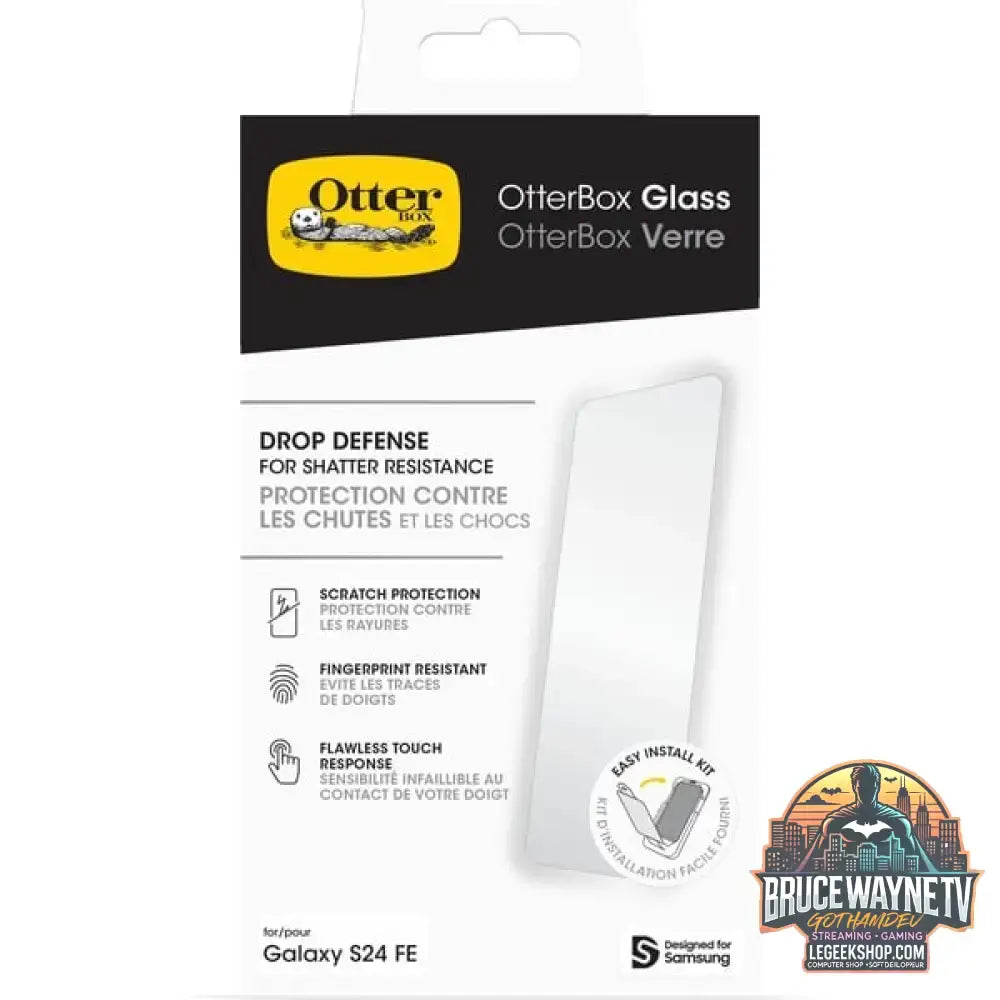 Otterbox Glass, Schutzfolie transparent, Samsung Galaxy S24 FE - Beschaffenheit: Glänzend - vue 7