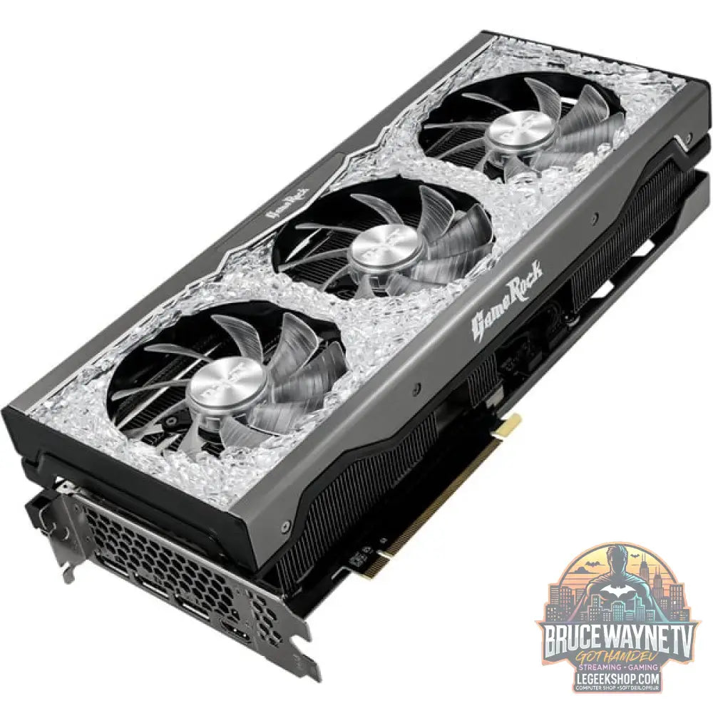 Palit GeForce RTX 4070 Ti GameRock Classic, carte graphique DLSS 3, 3x DisplayPort, 1x HDMI 2.1 - Palit - vue 3