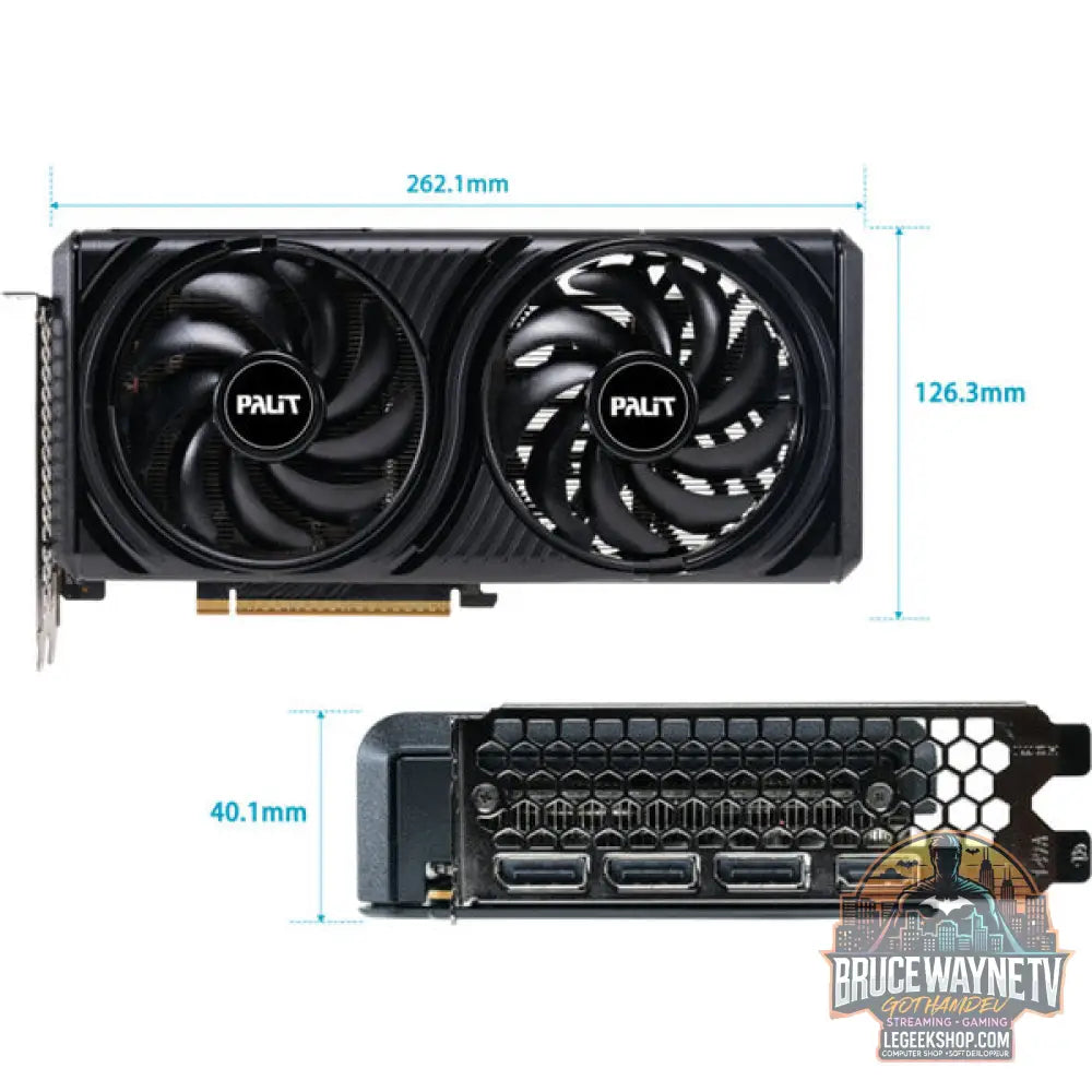 Palit GeForce RTX 5060 Infinity 2 OC, carte graphique - Palit - vue 11