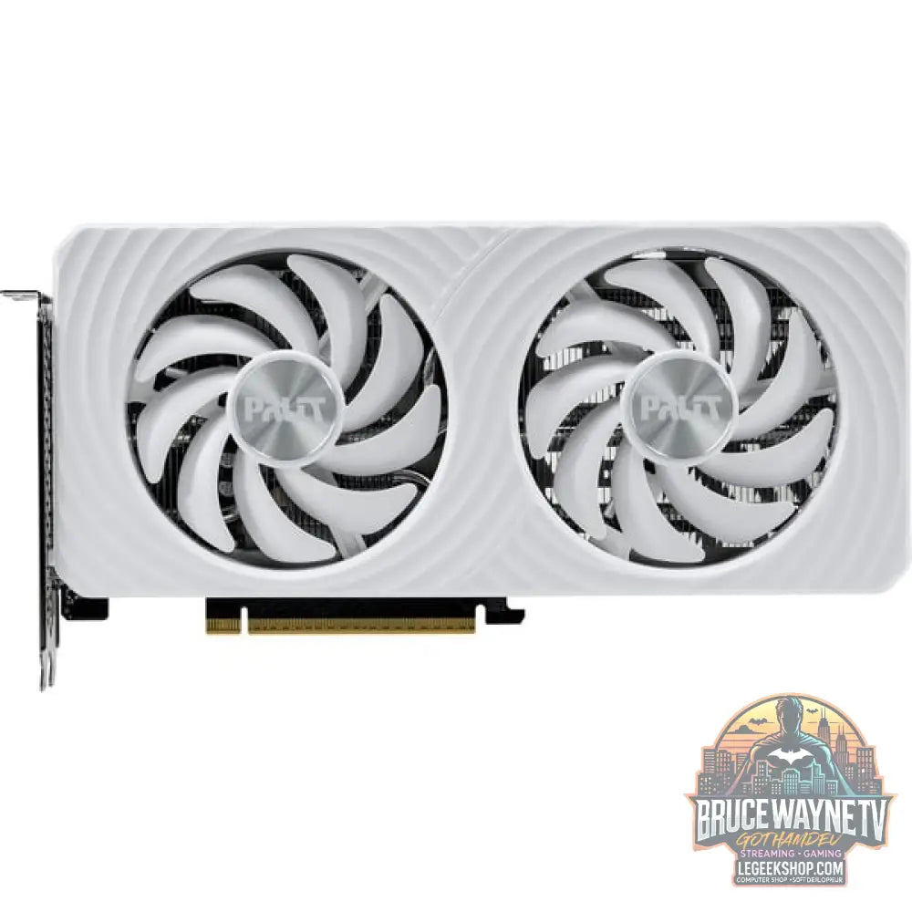 Palit GeForce RTX 5060 Ti OC WHITE 8GB, carte graphique blanc, DLSS 4, 3x DisplayPort, 1x HDMI 2.1 - Palit - vue 5