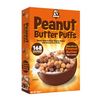 Peanut Butter Puffs Cereal 326 Gr x 14