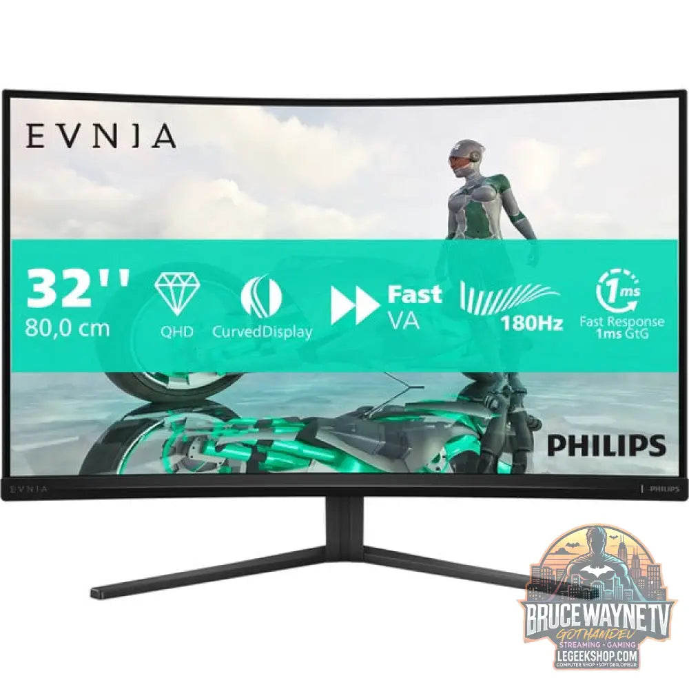 Philips Evnia 32M2C3500L 31,5" QHD/WQHD VA 180 Hz - Philips - vue 2