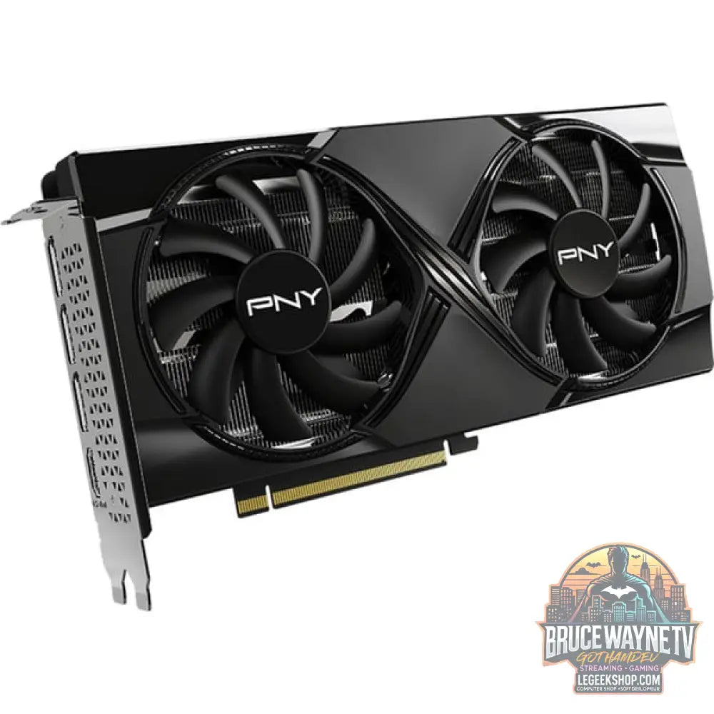 PNY GeForce RTX 5060 Ti OC 16GB, carte graphique DLSS 4, 3x DisplayPort, 1x HDMI 2.1 - PNY - vue 2