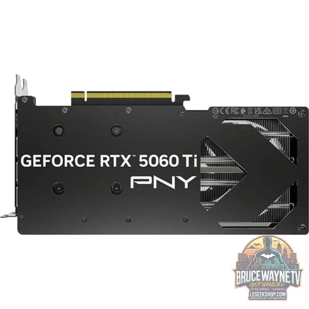 PNY GeForce RTX 5060 Ti OC 16GB, carte graphique DLSS 4, 3x DisplayPort, 1x HDMI 2.1 - PNY - vue 7