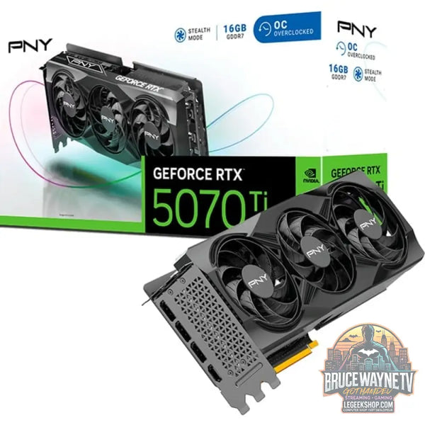 PNY GeForce RTX 5070 Ti OC, carte graphique - PNY
