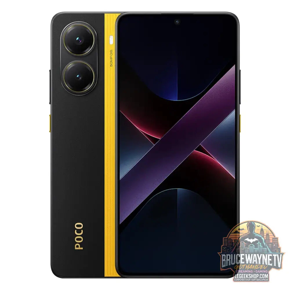 POCO X7 Pro Version mondiale téléphone portable 256GB/512GB Dimensity 8400-Ultra 6.67’’ 120Hz 6000mAh - Yellow