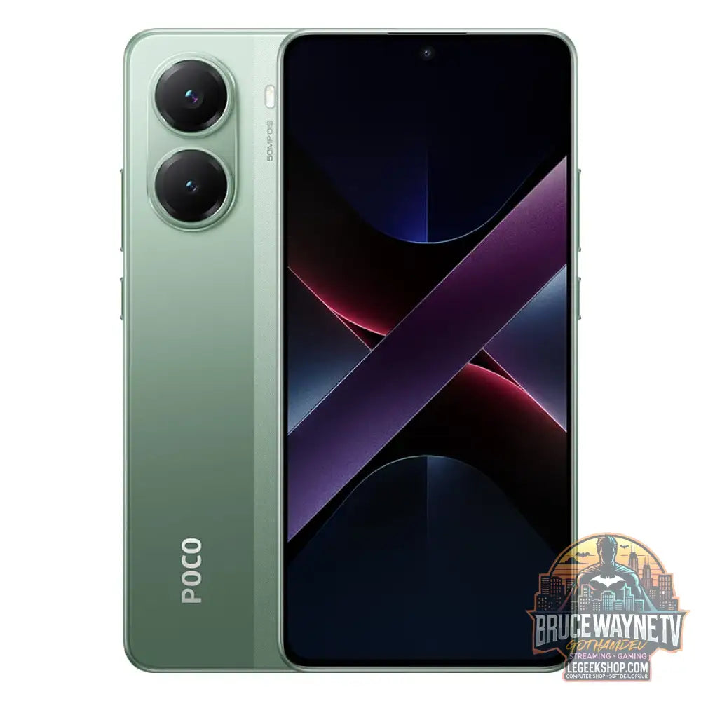 POCO X7 Pro Version mondiale téléphone portable 256GB/512GB Dimensity 8400-Ultra 6.67’’ 120Hz 6000mAh - Green / France