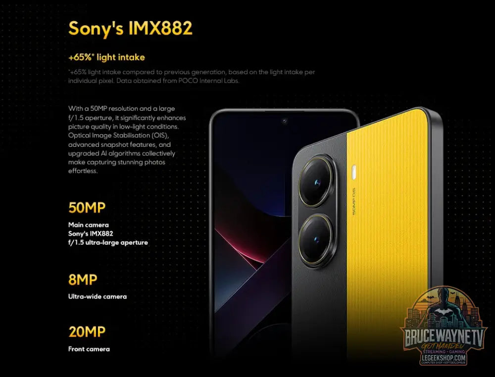 POCO X7 Pro Version mondiale téléphone portable 256GB/512GB Dimensity 8400-Ultra 6.67’’ 120Hz 6000mAh - Téléphone