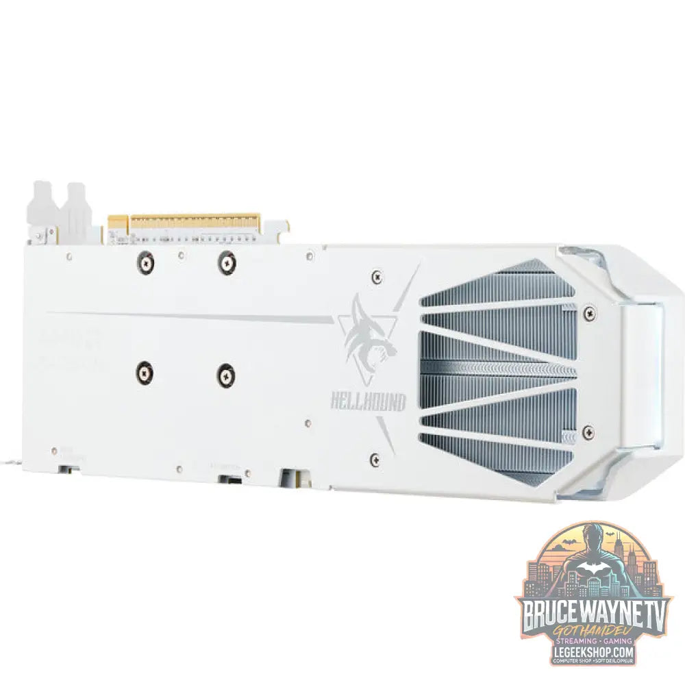 PowerColor Radeon RX 9060 XT Hellhound Spectral White 16G, carte graphique - PowerColor - vue 6