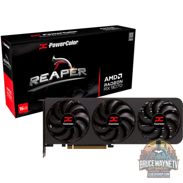 PowerColor Radeon RX 9070 Reaper 16GB, carte graphique - PowerColor