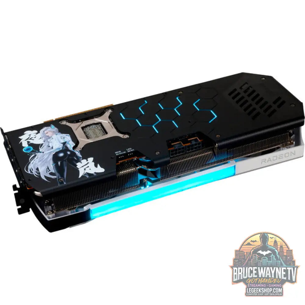 PowerColor Powercolor RX 9070 XT Hellhound REVA 16GB OC, carte graphique - PowerColor - vue 6