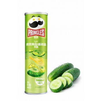 Pringles Cucumber and Sea Salt 110 Gr x 20