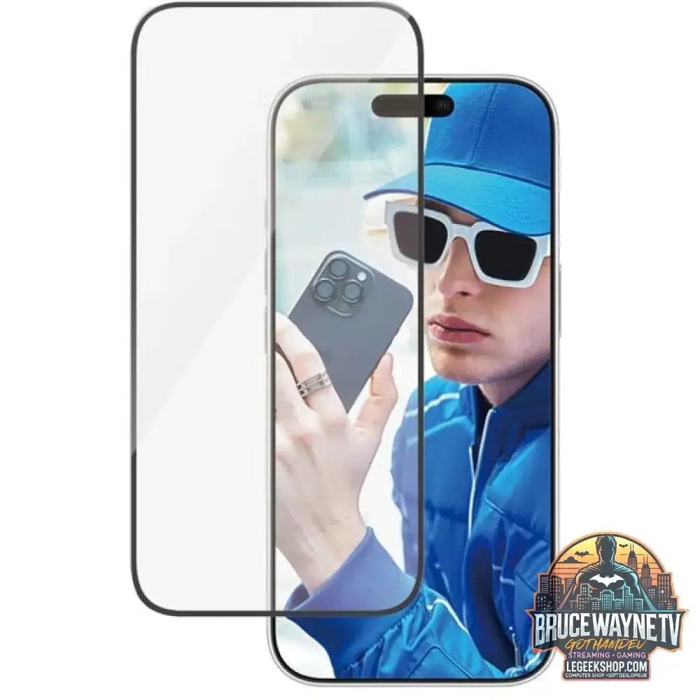 PanzerGlass Displayschutz Ultra-Wide Fit, Schutzfolie transparent, iPhone 16 Pro, EasyAligner - PanzerGlass - vue 3