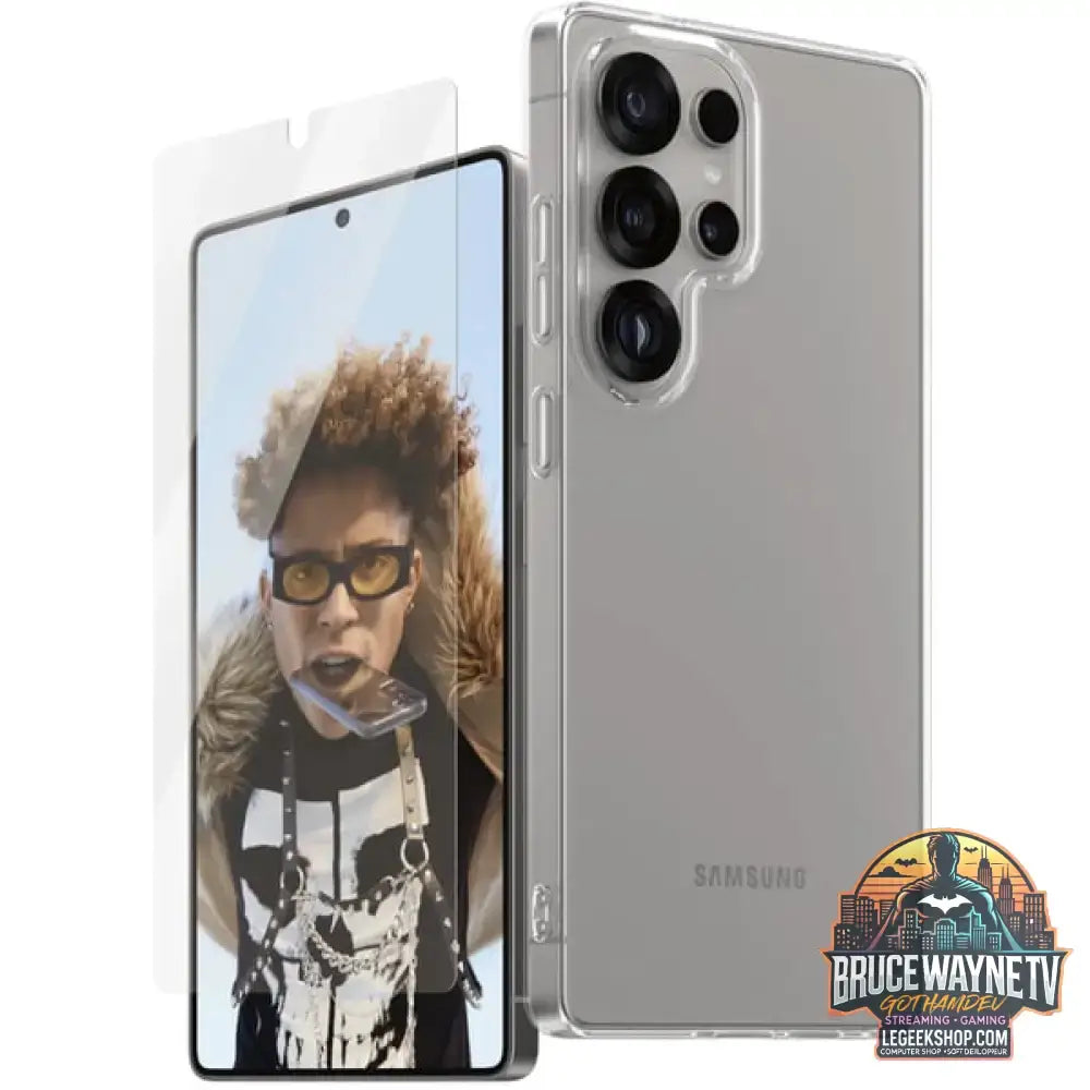 PanzerGlass Fashion 2-in-1 Set transparent, Samsung Galaxy S25 Ultra - PanzerGlass - vue 3