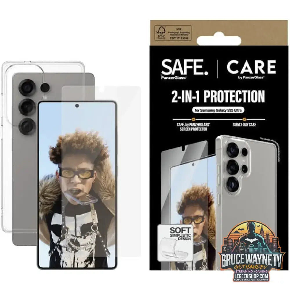 PanzerGlass Fashion 2-in-1 Set transparent, Samsung Galaxy S25 Ultra - PanzerGlass - vue 4