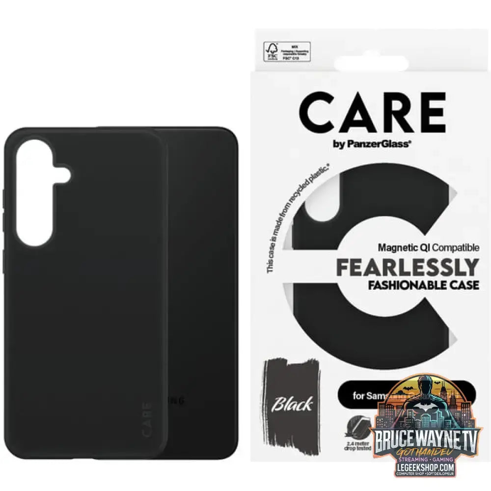 PanzerGlass Fearlessly Fashionable Case, Handyhülle schwarz, Samsung Galaxy S24+, QI-kompatibel - PanzerGlass - vue 4