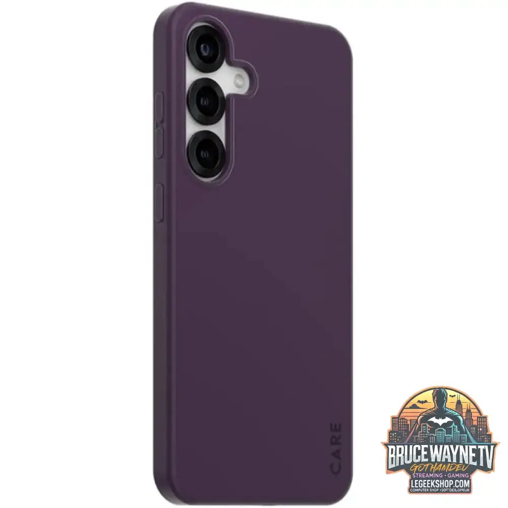 PanzerGlass Fearlessly Fashionable Case, Handyhülle pflaume, Samsung Galaxy S25+, QI-kompatibel - PanzerGlass - vue 3