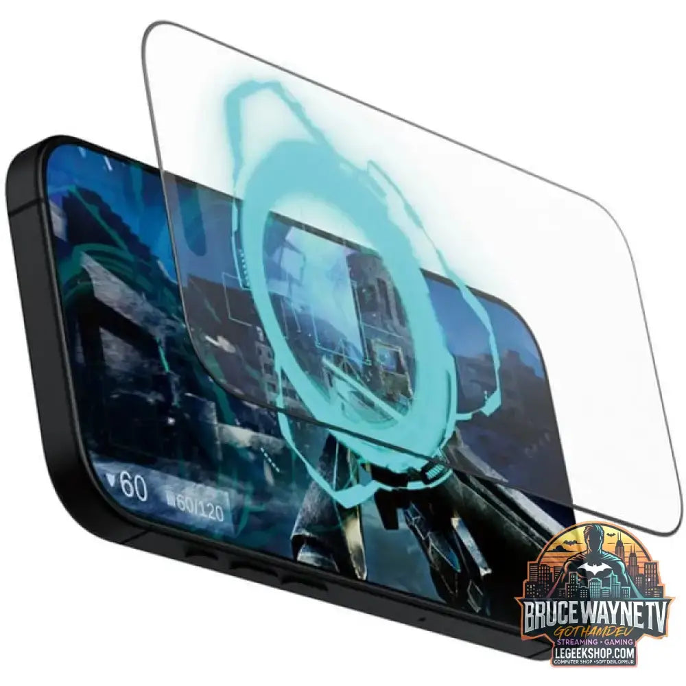 PanzerGlass Gaming Displayschutz Ultra-Wide Fit, Schutzfolie transparent, iPhone 16 Pro, EasyAligner - PanzerGlass - vue 3