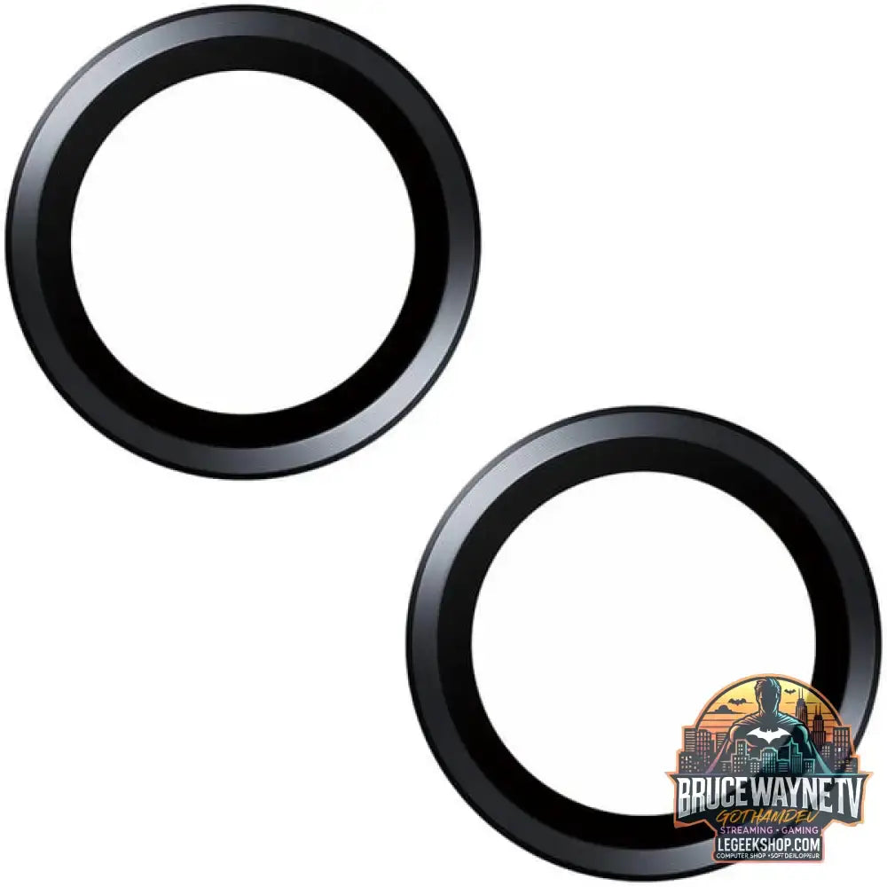 PanzerGlass Hoops Kameraschutz, Schutzfolie schwarz, iPhone 15 Plus / 15 - PanzerGlass - vue 2