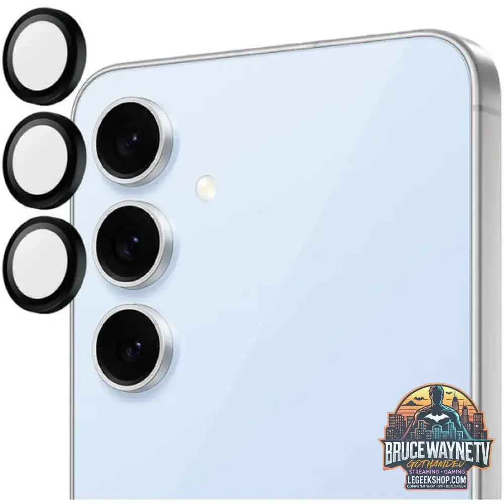 PanzerGlass Hoops Kameraschutz, Schutzfolie schwarz, Samsung Galaxy S24 FE 5G - PanzerGlass - vue 3