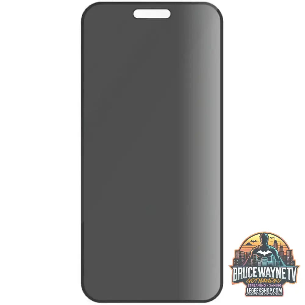 PanzerGlass Privacy Displayschutz Ultra-Wide Fit, Schutzfolie transparent, iPhone 16 / 15 - PanzerGlass - vue 2