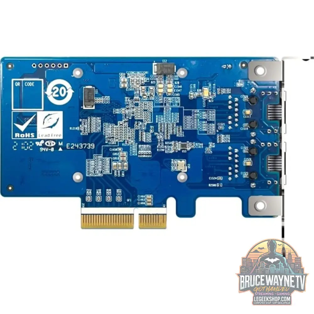 QNAP QXG-10G2T-X710, adaptateur réseau - QNAP - vue 4