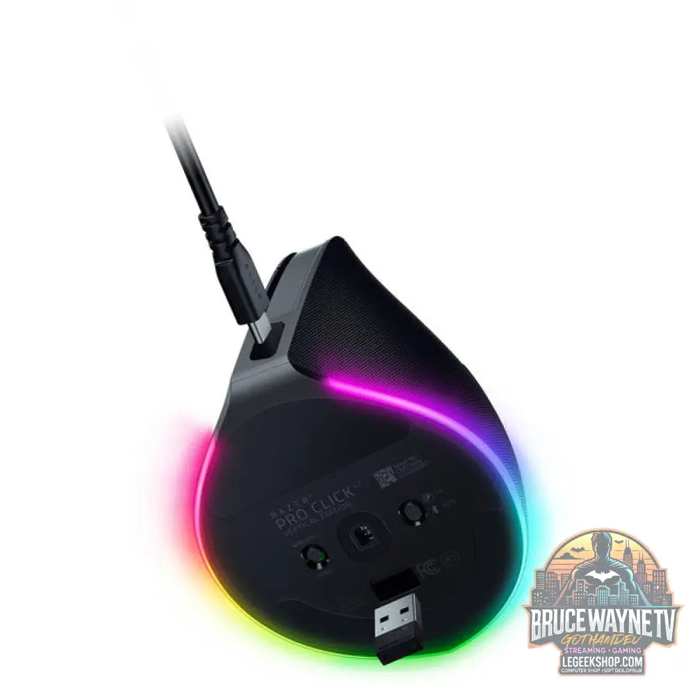 Razer Pro Click V2 Vertical, souris gaming - vue 7