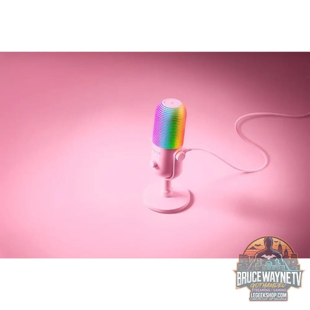 Razer Seiren V3 Chroma Quartz, microphone - Razer - vue 6