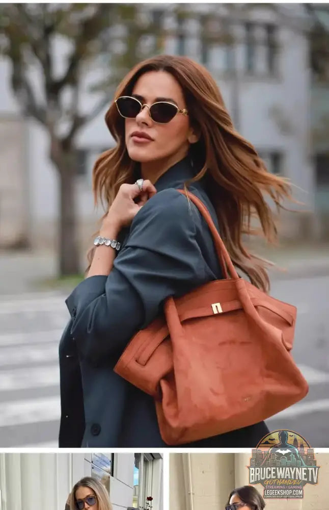 Sac Boulettes Femme JW PEI - Grande Capacité Bandoulière Fourre-Tout - Sac à Main Femme