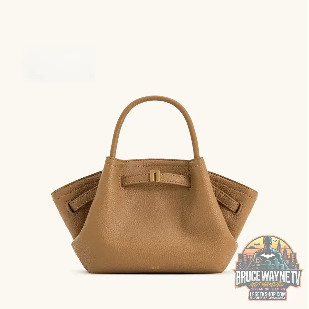 Sac Boulettes Femme JW PEI - Grande Capacité Bandoulière Fourre-Tout - Latte Petit - Sac à Main Femme