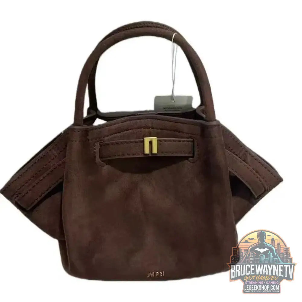 Sac Boulettes Femme JW PEI - Grande Capacité Bandoulière Fourre-Tout - Marron 1 petit - Sac à Main Femme