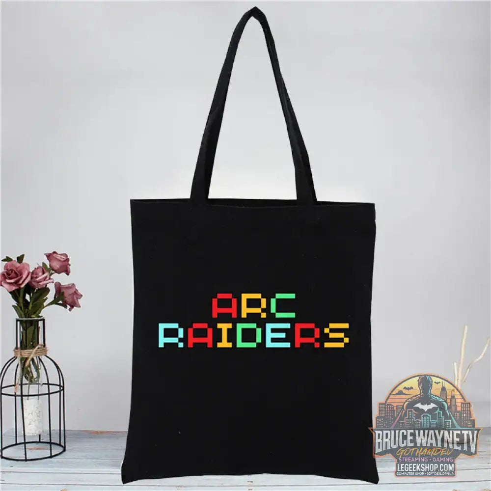 Sac Tote Bag Arc Raiders en Toile - Sac Shopping Gaming Réutilisable - C - Sacs & Accessoires Gaming