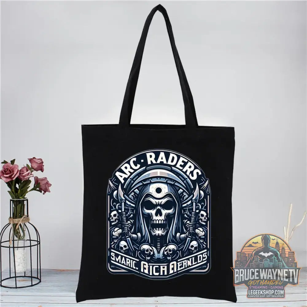 Sac Tote Bag Arc Raiders en Toile - Sac Shopping Gaming Réutilisable - F - Sacs & Accessoires Gaming