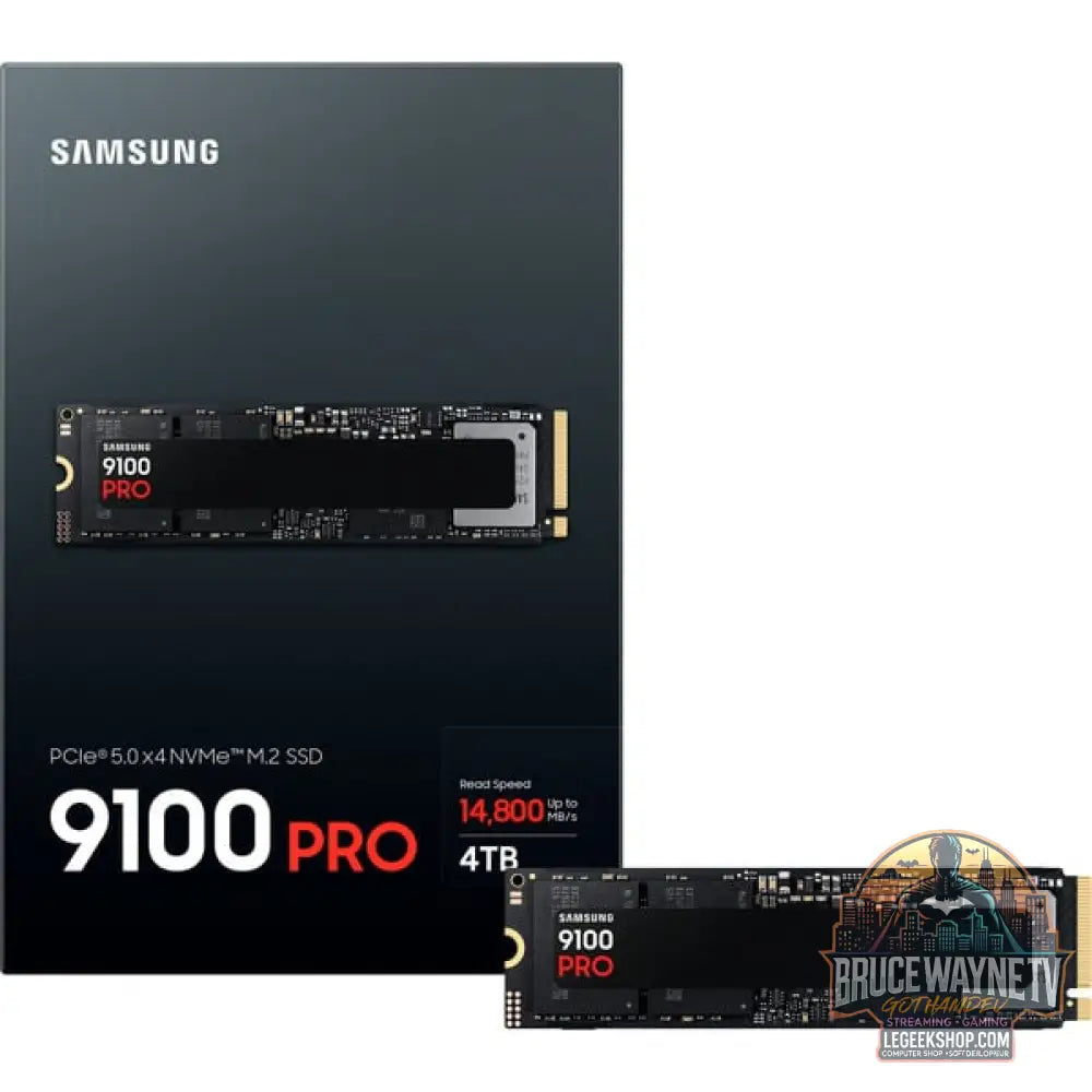 Samsung 9100 PRO 4 TB, SSD PCIe 5.0 x4, NVMe 2.0, M.2 2280 - Samsung - vue 3