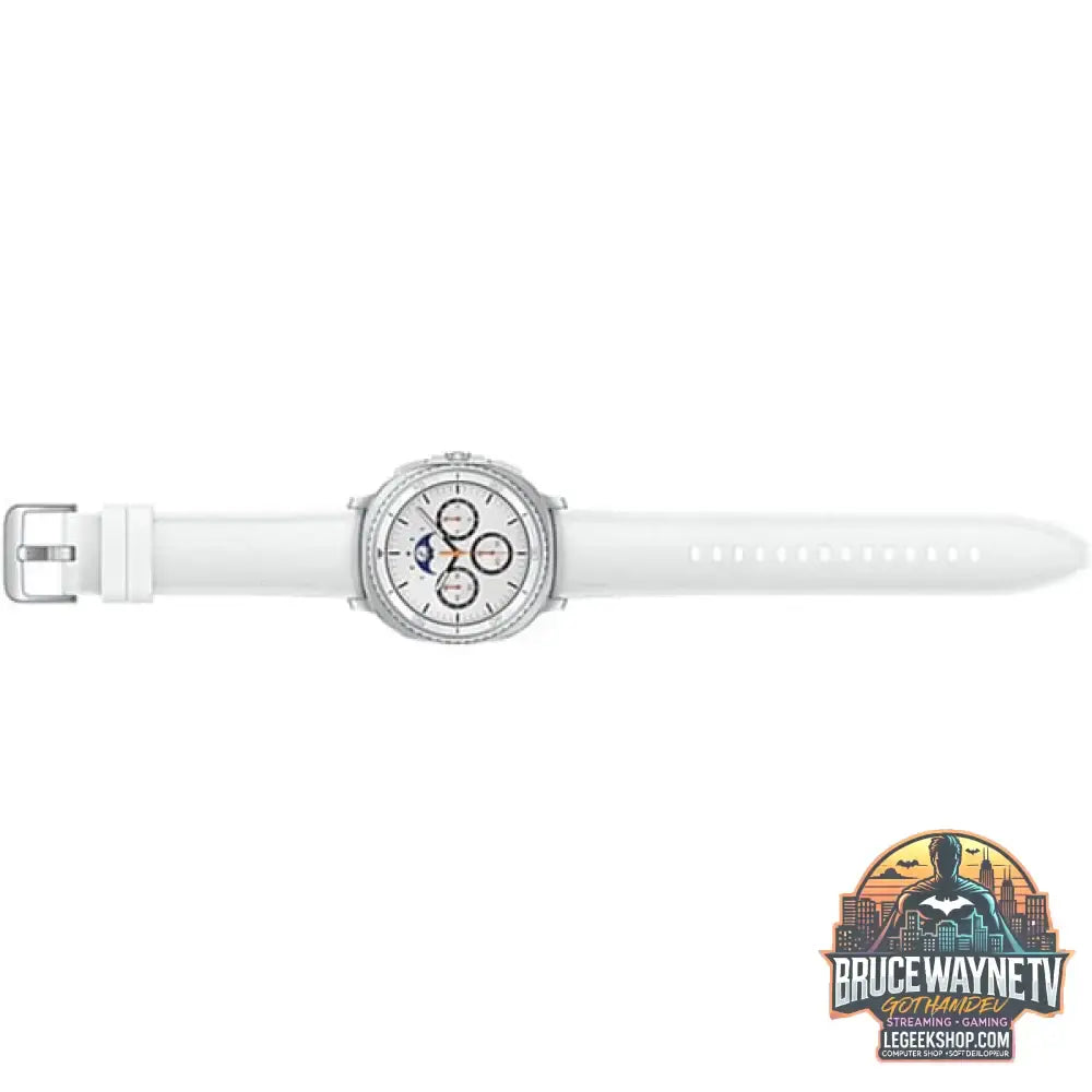 Samsung Galaxy Watch8 Classic, Smartwatch weiß, 46mm, LTE, Hybrid-Armband - Samsung - vue 6