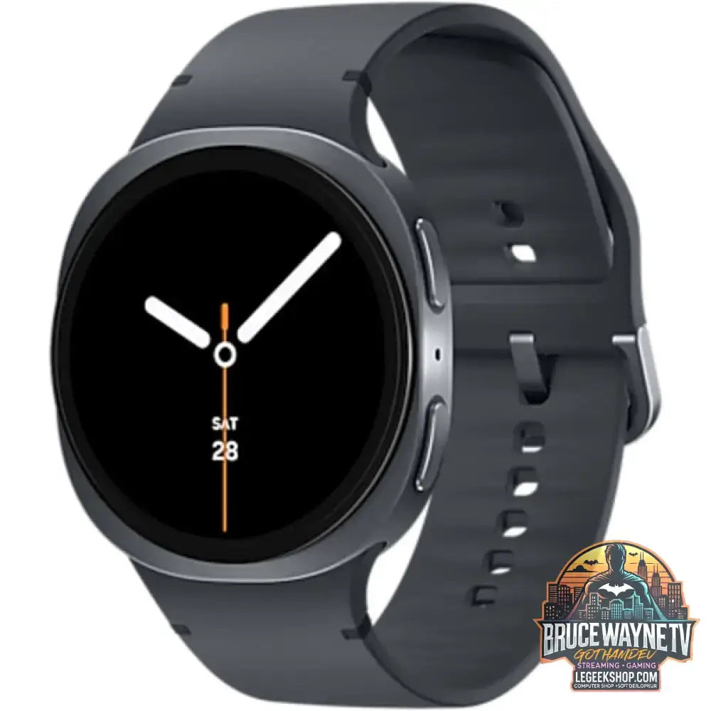 Samsung Galaxy Watch8, Smartwatch dunkelgrau, 44 mm, Sport Band M/L - Samsung - vue 3