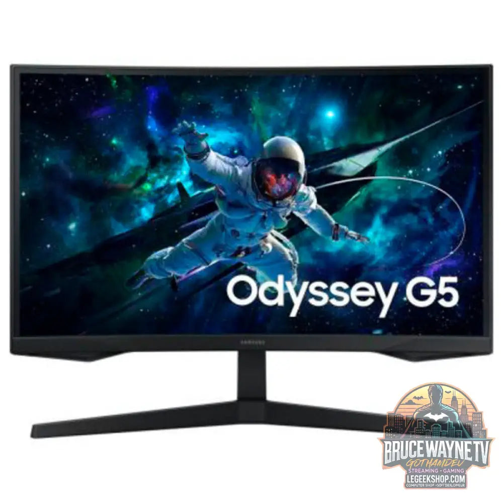 Samsung Odyssey G5 S27CG554EU 27" QHD/WQHD VA 165 Hz - Samsung - vue 2