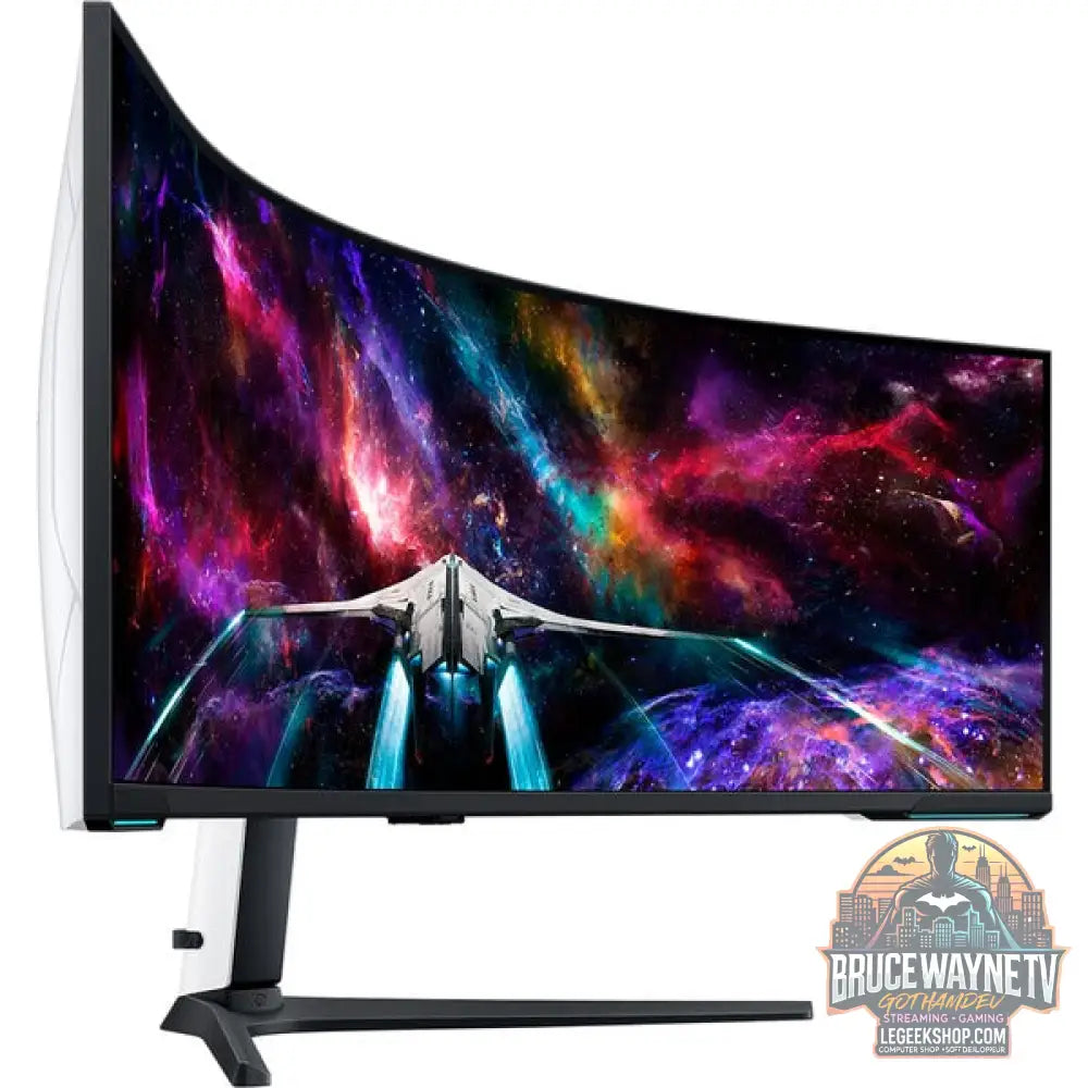 Samsung Odyssey Neo G95NC S57CG954NU 57" 7680 × 2160 px VA 240 Hz - Samsung - vue 2