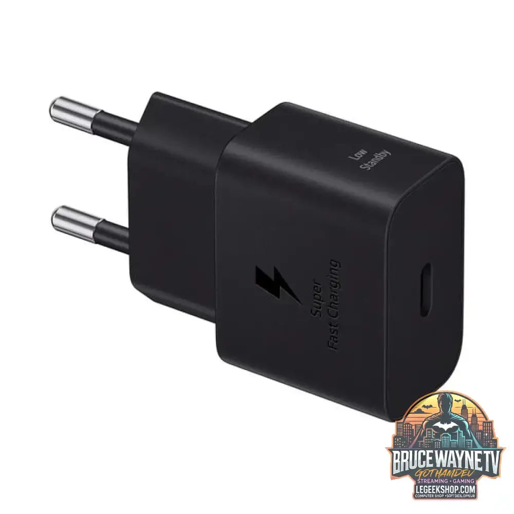 Samsung Schnellladegerät EP-T2510N 25 Watt, ohne Kabel schwarz, GaN, PD 3.0, SFC - Samsung - vue 3