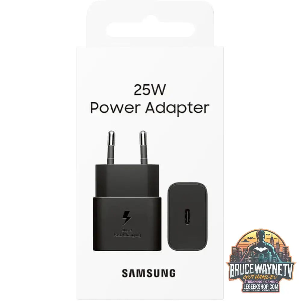 Samsung Schnellladegerät EP-T2510N 25 Watt, ohne Kabel schwarz, GaN, PD 3.0, SFC - Samsung - vue 6