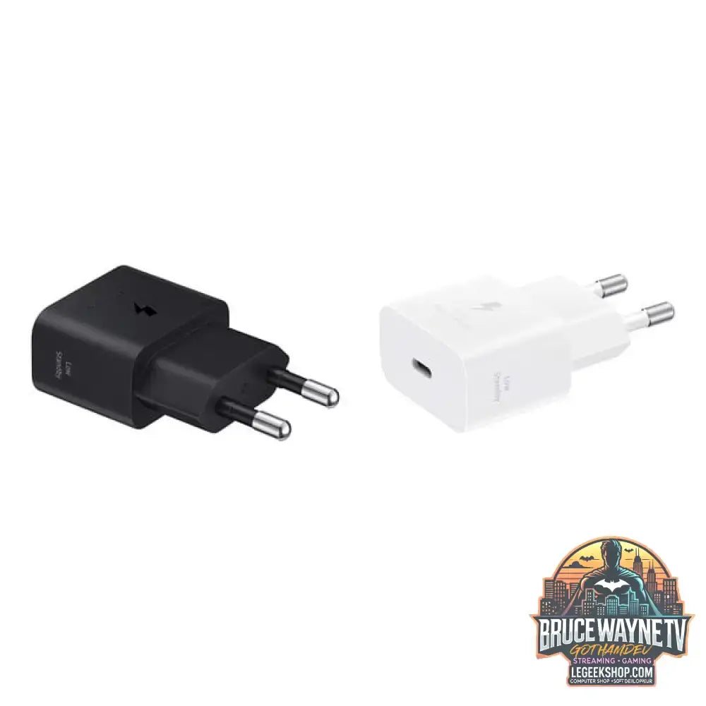 Samsung Schnellladegerät EP-T2510X 25 Watt, mit Kabel schwarz, GaN, PD 3.0, SFC, 1 Meter Kabel - Samsung - vue 4