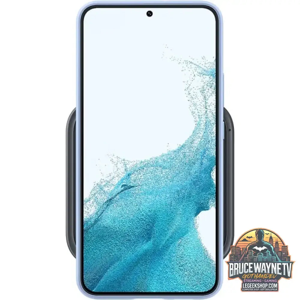 Samsung Wireless Charger Pad mit Schnellladeadapter EP-P2400T, Ladegerät dunkelgrau - Samsung - vue 5