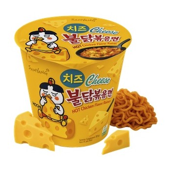 Samyang Buldak Hot Chicken Ramen Cheese Bol 70 Gr x 6